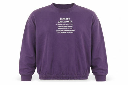 H&M Girls Purple Pullover Sweatshirt 13-14 Years
