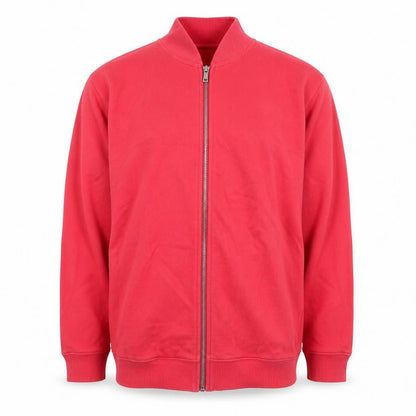 Mens UK Size M Cotton Traders Red Full Zip Hoodie