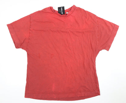 Mens UK Size XL COLLUSION Red  T-Shirt