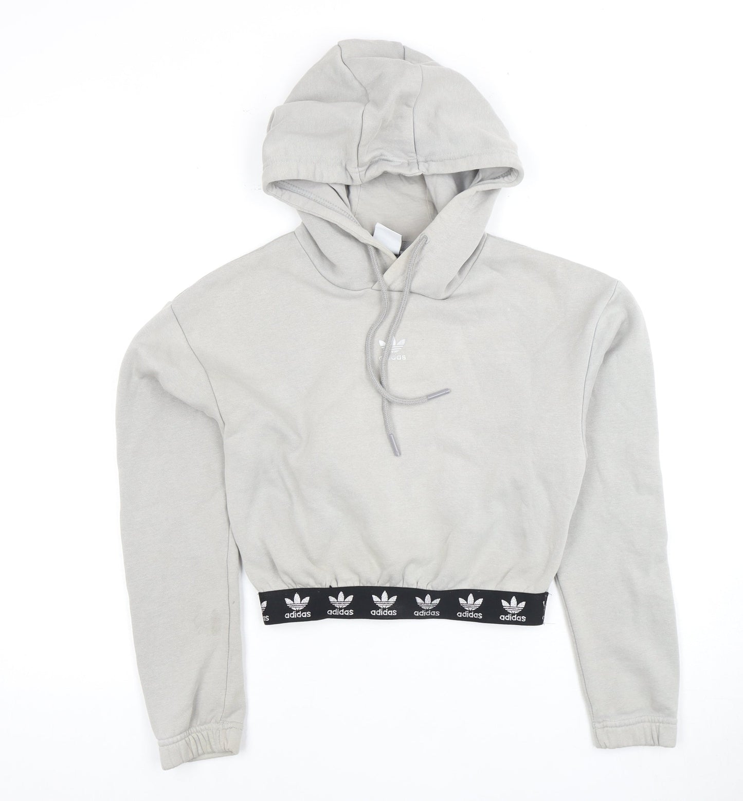 Adidas Women's Grey XS Pullover Hoodie Lightweight