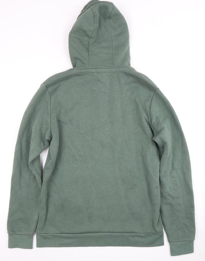 Mens UK Size S Mountain Warehouse Green Pullover Hoodie