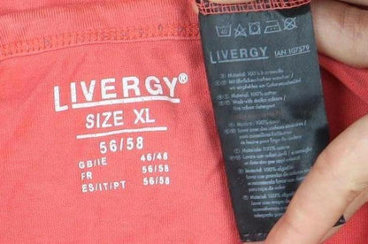 Livergy Men's XL Red Graphic Print T-Shirt