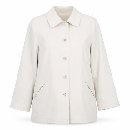Klassik Women's Coat Beige Size 14 Long Polyester