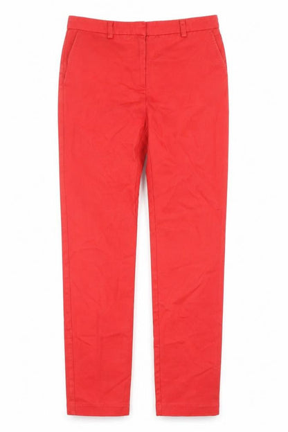 Womens UK Size 6 NEXT  Straight Red Jeans