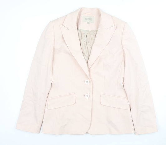 Next Women's Ivory Blazer, Pinstripe, Regular Fit