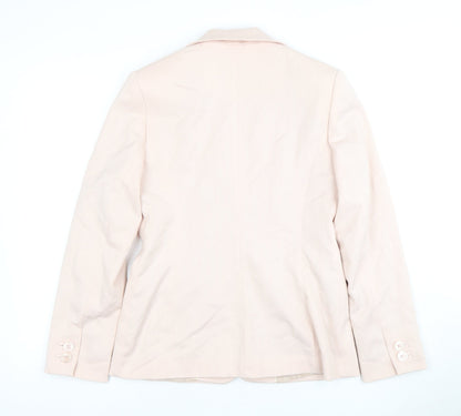 Next Women's Ivory Blazer, Pinstripe, Regular Fit