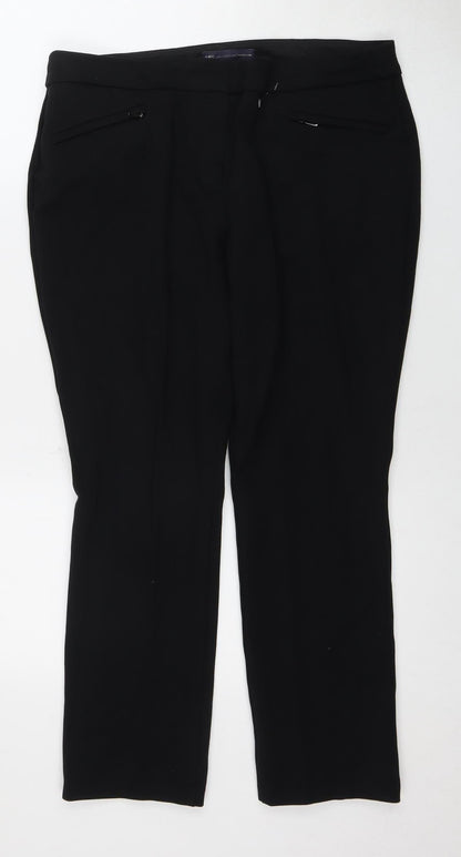 Womens UK Size 14 Marks and Spencer   Black Trousers