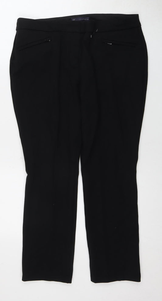Womens UK Size 14 Marks and Spencer   Black Trousers