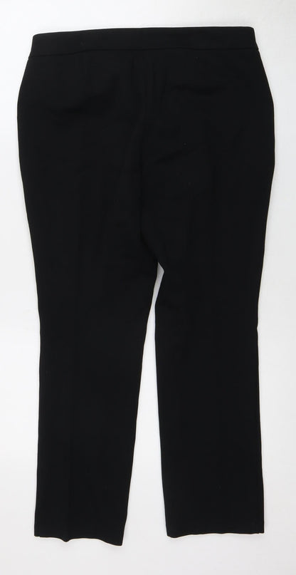 Womens UK Size 14 Marks and Spencer   Black Trousers