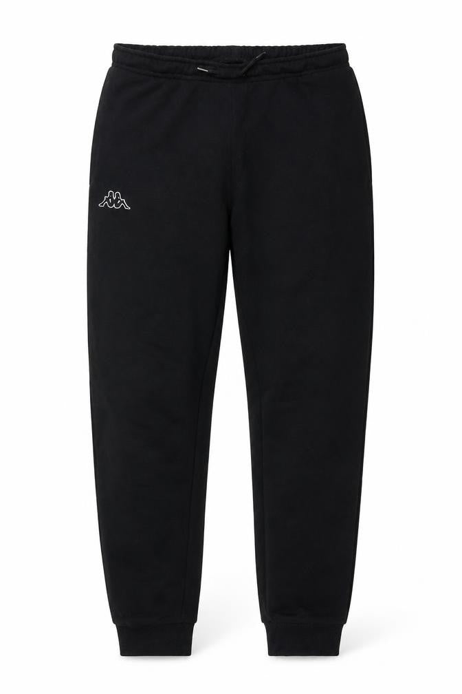 Mens UK Size S Kappa-activewear Regular Fit Jogger Black Trousers