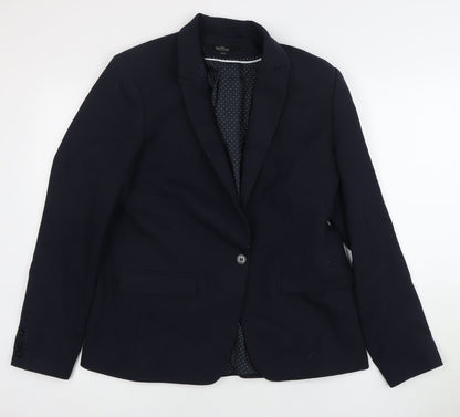 Next Women's Black Suit Jacket, Size 16, Business