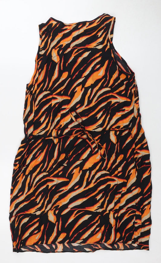 STAR by Julien Macdonald Women’s Animal Print Sequin Dress