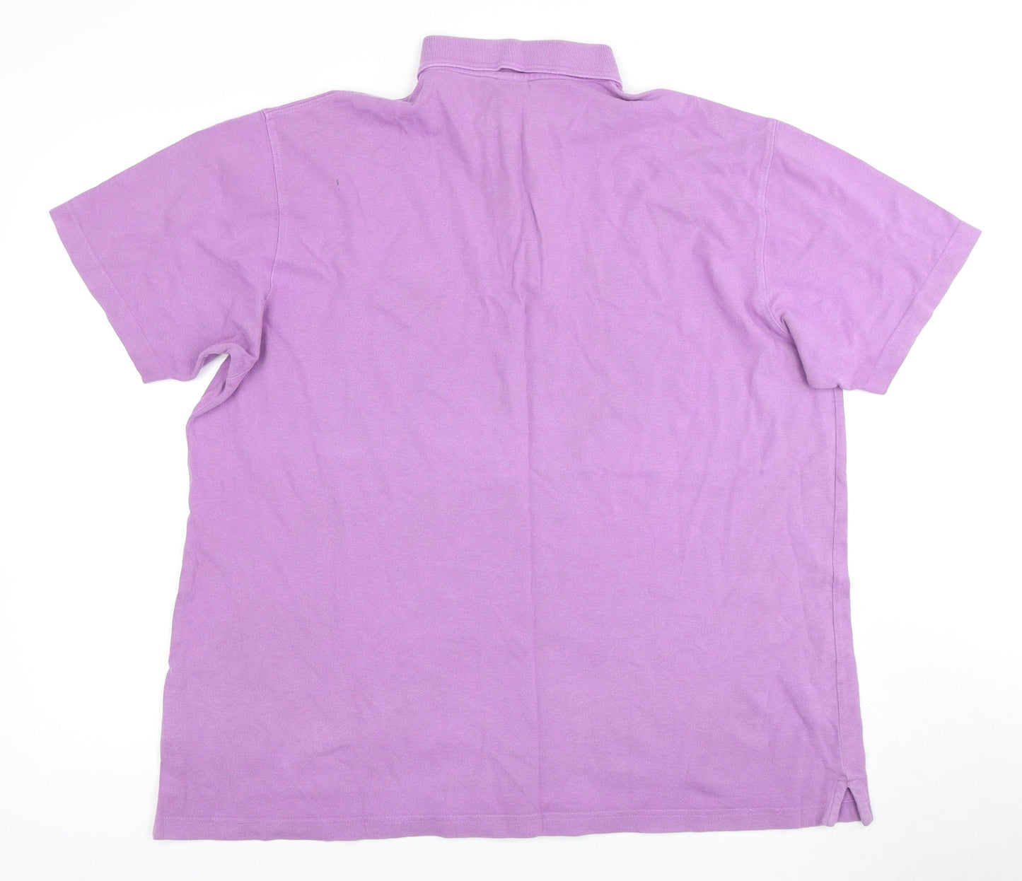 Cotton Traders Men's Purple Polo Shirt XL - Casual Style