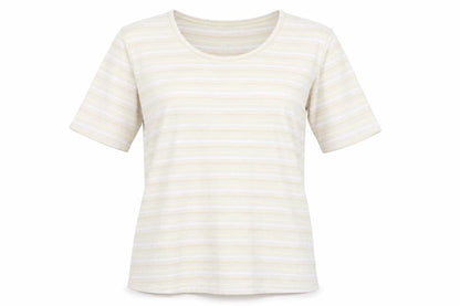 Womens UK Size S Isle Essentials Multicoloured Basic T-Shirt