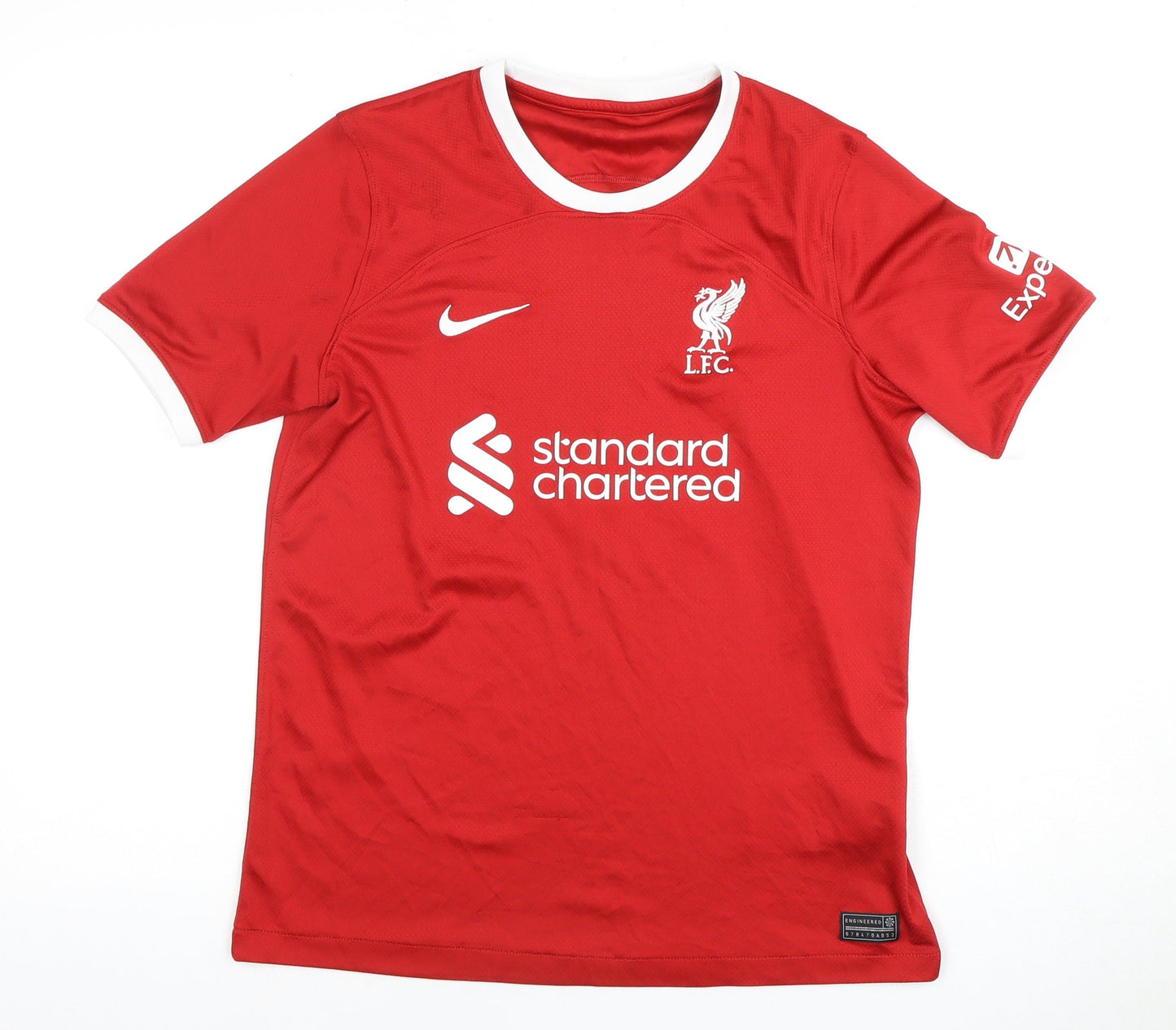 Nike Boys' Red Short Sleeve Football Jersey XL