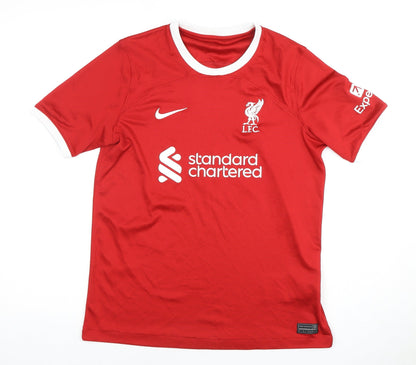 Nike Boys' Red Short Sleeve Football Jersey XL