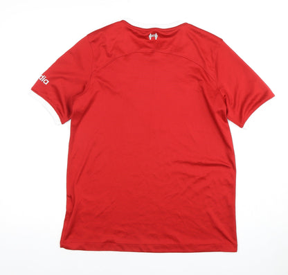 Nike Boys' Red Short Sleeve Football Jersey XL