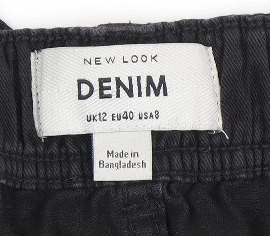 New Look Women's Black Denim Jeans, Size 12