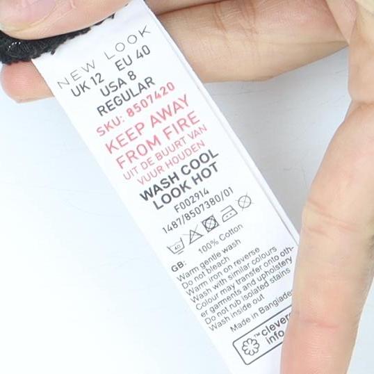 New Look Women's Black Denim Jeans, Size 12