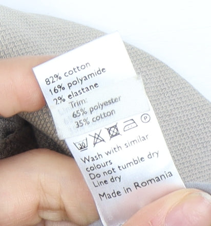 John Lewis Women Beige Regular Fit Blazer Size 10