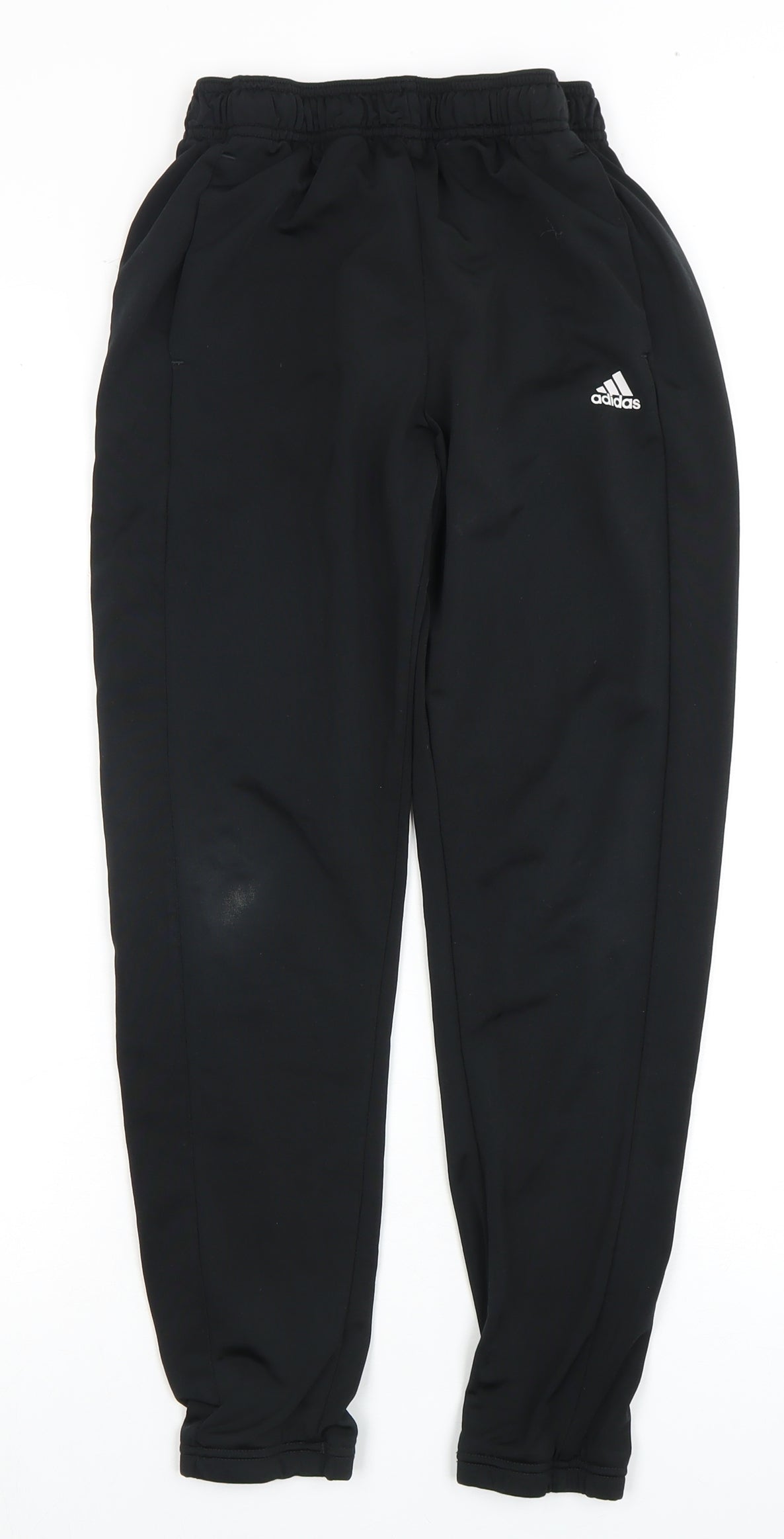 adidas Boys Black Jogger Trousers 11-12 Years
