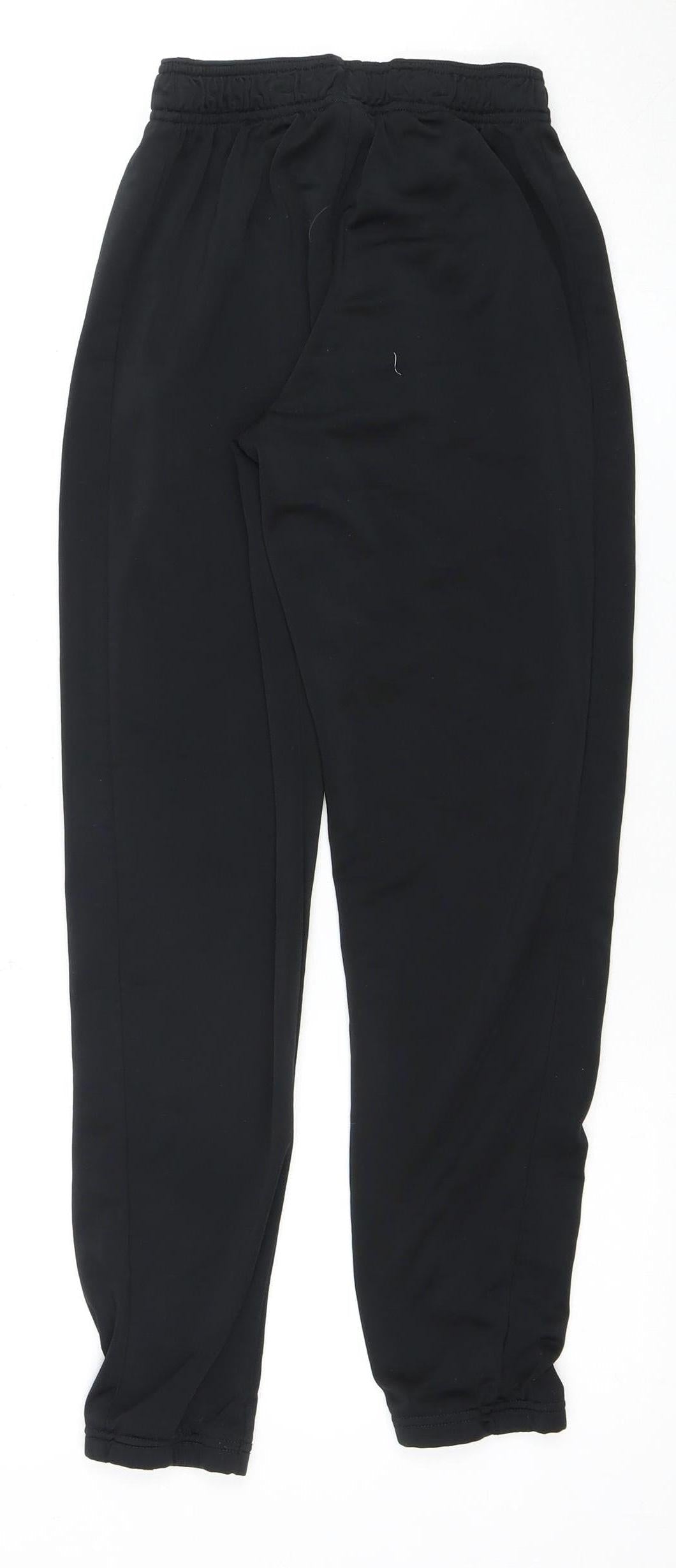 adidas Boys Black Jogger Trousers 11-12 Years