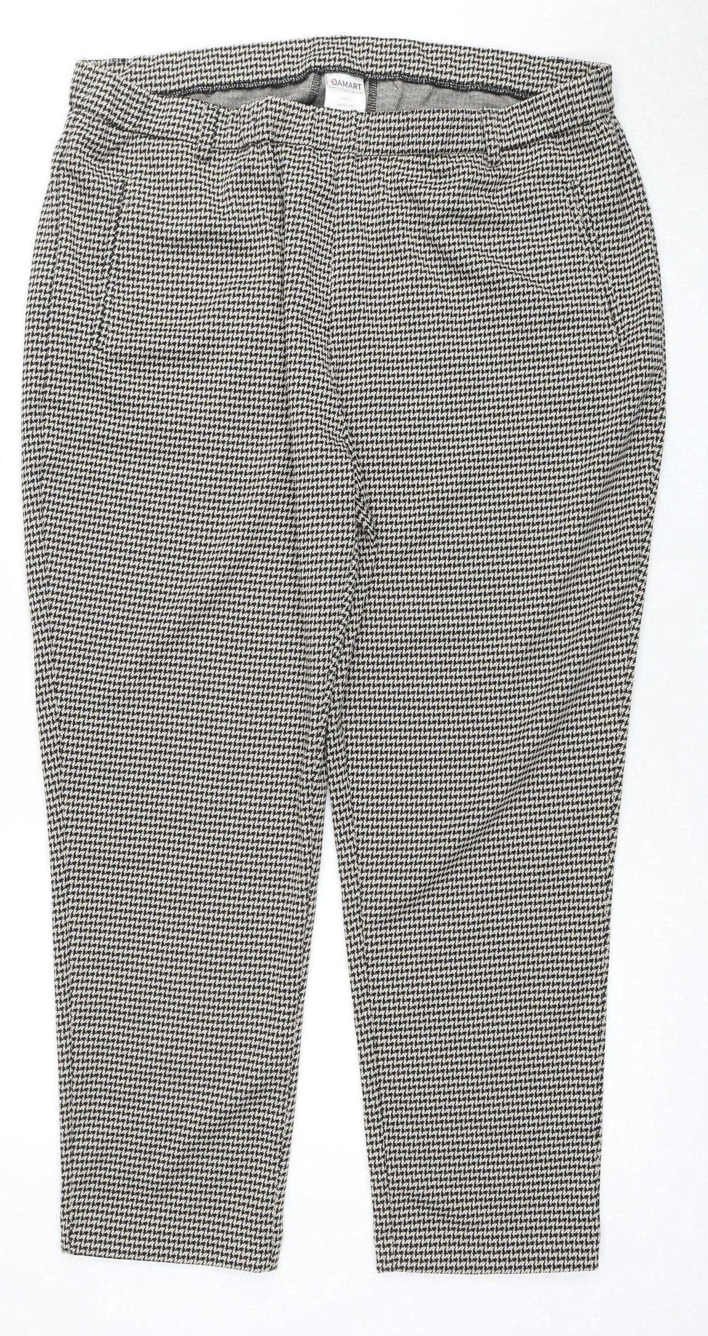 Womens UK Size 20 Damart   Multicoloured Trousers