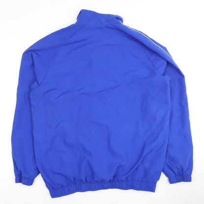 Adidas Men's Blue Basic Jacket L - Casual Sportswear