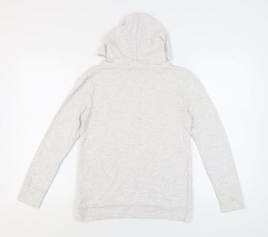 Womens UK Size 6 FatFace Grey Pullover Hoodie