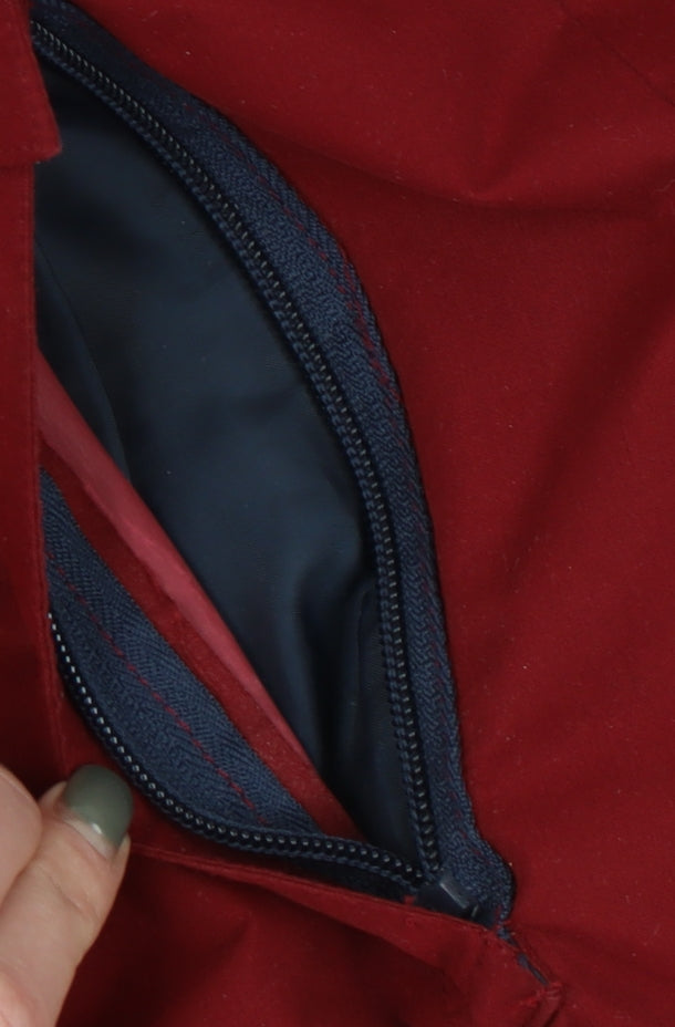 Mens UK Size XL Weatherguard Red Parka Coat