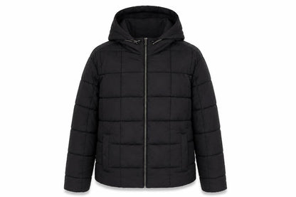 Womens UK Size 10 Fat Face Black Puffer Jacket