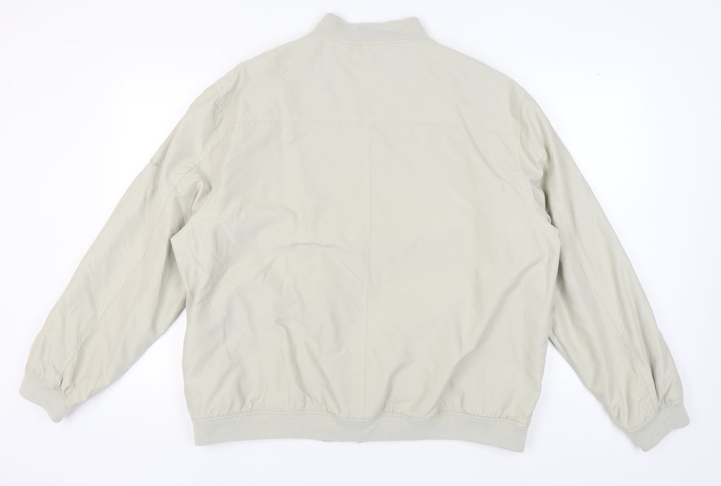 Mens UK Size 2XL James Pringle Beige Bomber Jacket