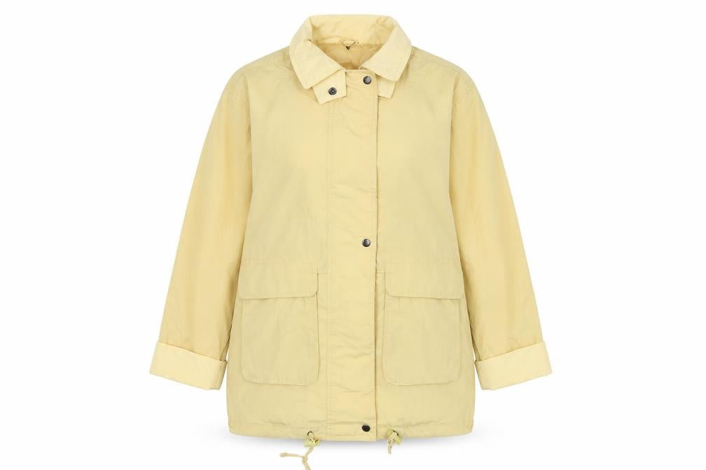 Womens UK Size 10 BHS Yellow Basic Jacket