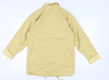 Womens UK Size 10 BHS Yellow Basic Jacket