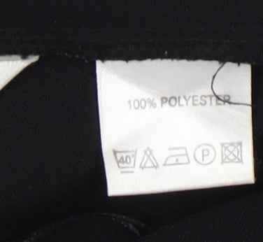 Classics Women's Black Straight Trousers Size 16