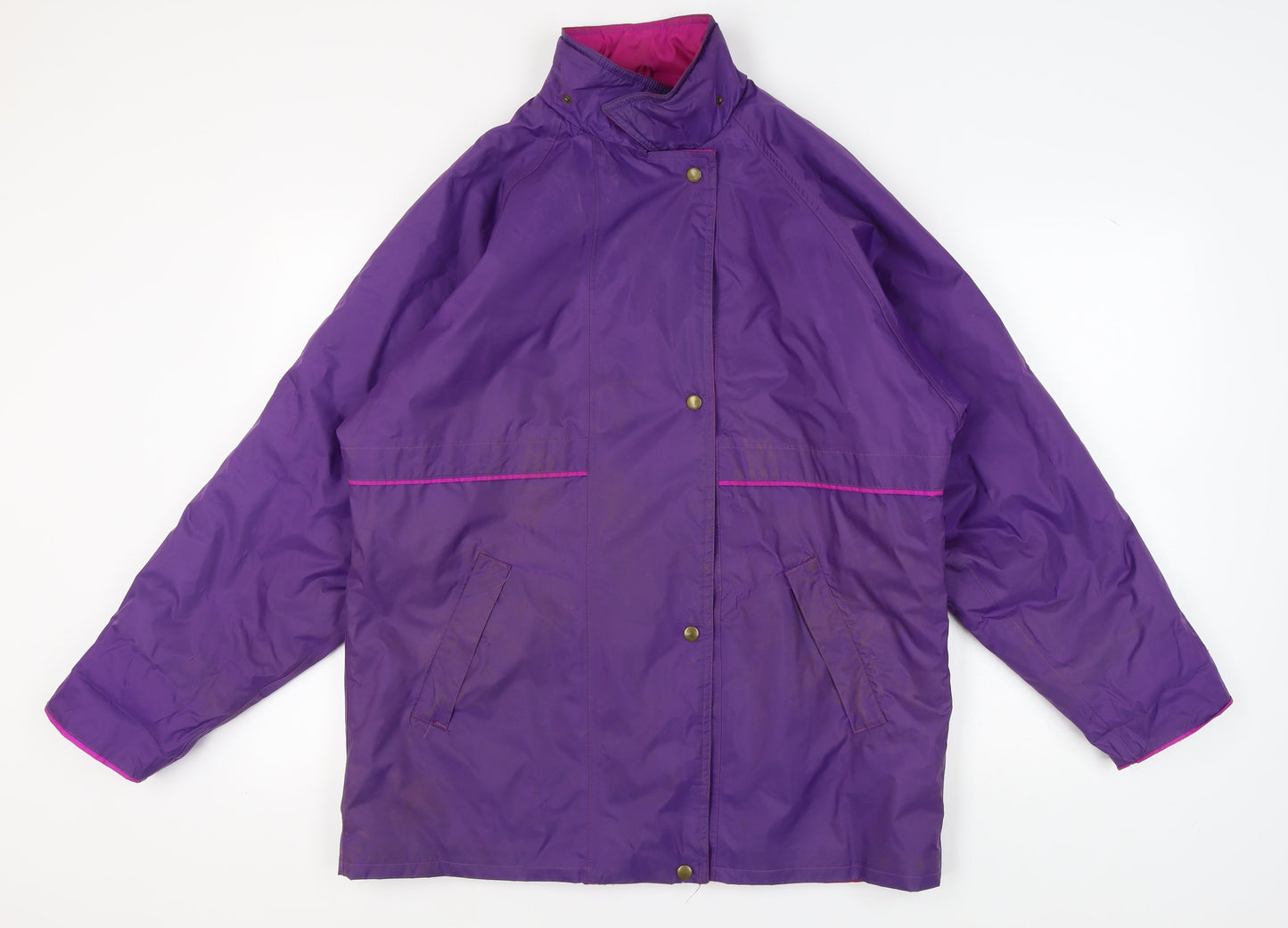 Womens UK Size 14 Regatta Purple Rain Coat