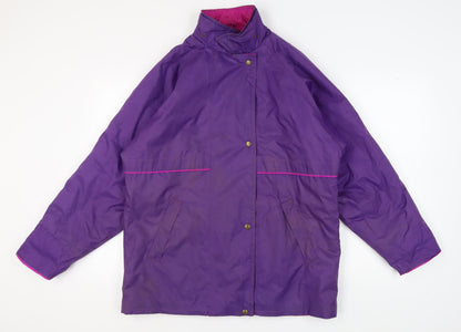 Womens UK Size 14 Regatta Purple Rain Coat