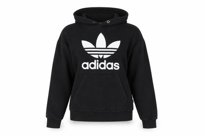 Womens UK Size XS adidas Black Pullover Hoodie