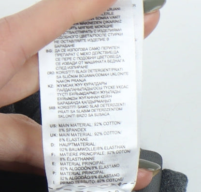 Adidas Women's Grey Track Pants XS Side Stripe