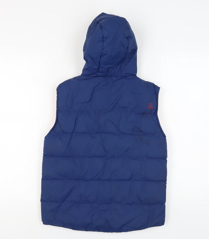 No Fear Boys Blue Bodywarmer Jacket, Size 11-12 Years