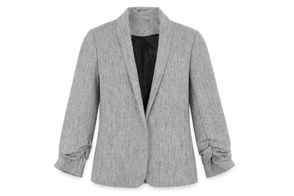 Womens UK Size 8 H&M Regular Grey Blazer