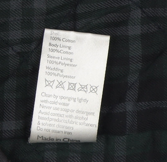 Mens UK Size L John Lewis Black Basic Jacket