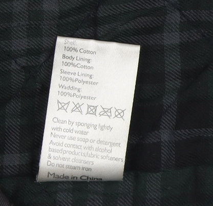 Mens UK Size L John Lewis Black Basic Jacket