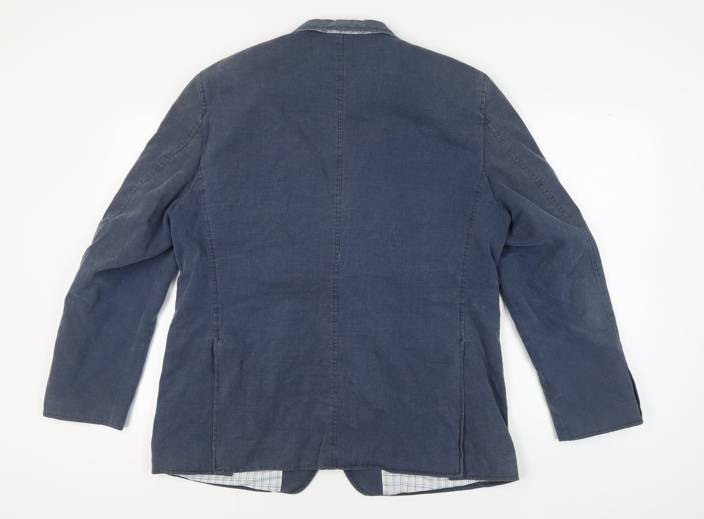 Mens UK Size 44 Remus Uomo Regular Blue Suit Jacket
