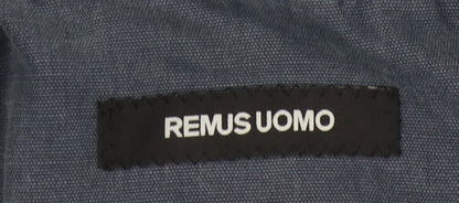 Mens UK Size 44 Remus Uomo Regular Blue Suit Jacket