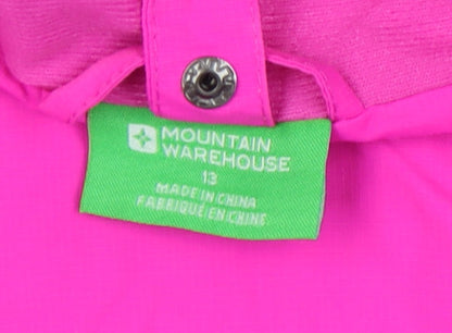 Mountain Warehouse Girls Pink 3-in-1 Jacket, Size 13 Years