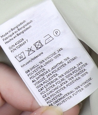 H&M Women's Green Blazer 12