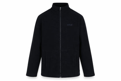 Front view of Regatta Men's Black Mid-Length Jacket M