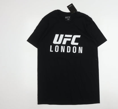 Mens UK Size M UFC Black  T-Shirt