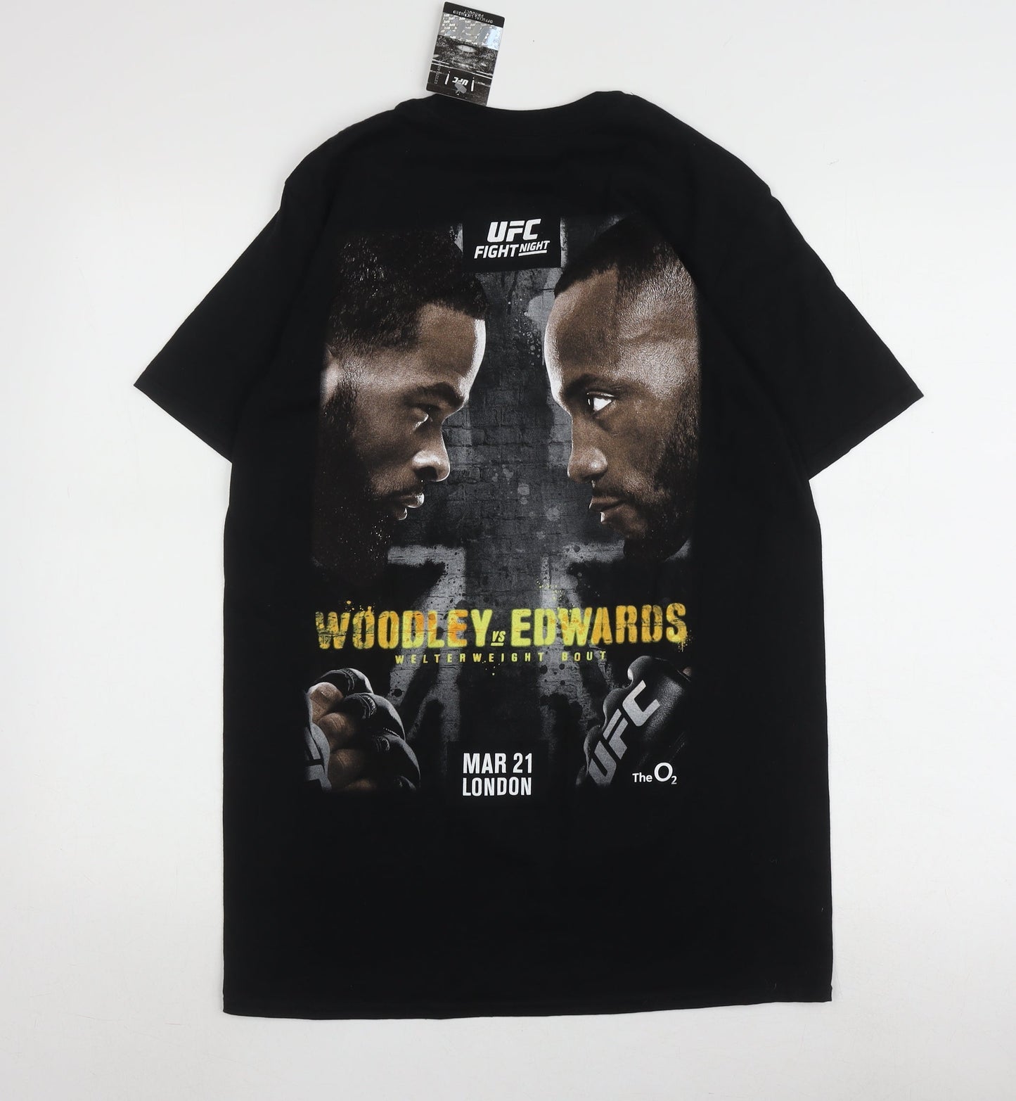 Mens UK Size M UFC Black  T-Shirt